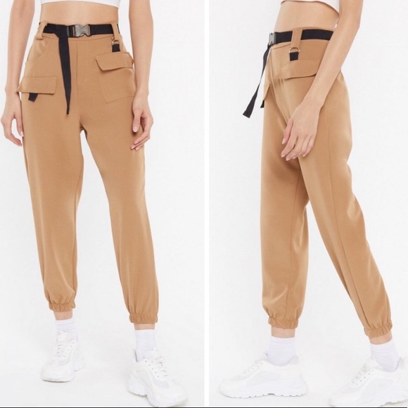 Car Seatbelt Jogger Pants - Picture 1 of 4
